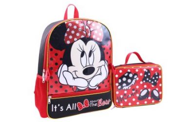 Walmart – Minnie Mouse DISNEY MINNIE MOUSE BACKPACK WITH LUNCH Only $14.88  (Reg $18.88) + Free Store Pickup