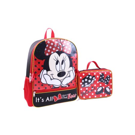 Walmart – Minnie Mouse DISNEY MINNIE MOUSE BACKPACK WITH LUNCH Only $14.88  (Reg $18.88) + Free Store Pickup