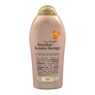 Walmart – OGX Ever Straightening + Brazilian Keratin Therapy Conditioner 50% Free, 19.5 FL OZ Only $5.74 ($11.99) + Free Shipping