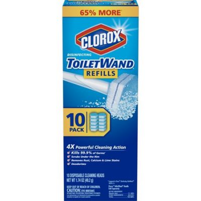 Walmart – Clorox ToiletWand Disinfecting Refills, Disposable Wand Heads – 10 Count Only $5.38 (Reg $6.02) + Free Store Pickup