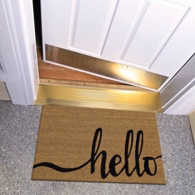 Walmart – Mainstays Hello Coir Outdoor Mat Only $7.97 (Reg $9.56) + Free Store Pickup