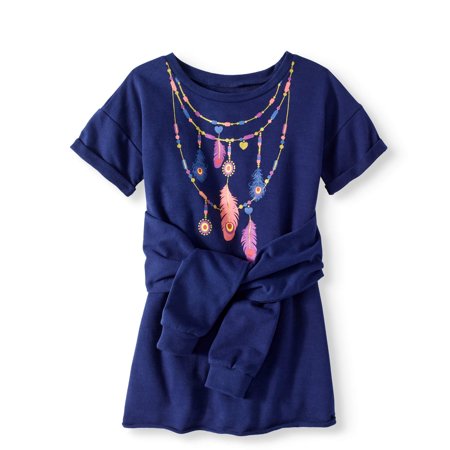 Walmart – Kidtopia Little Girls’ 4-6X Faux Wrap French Terry Dress Only $5.50 (Reg $11.88) + Free Store Pickup