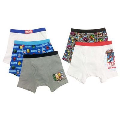 Walmart – Avengers Marvel Superheroes Boys Underwear, Pack 5 Only $9.97 (Reg $12.97) + Free Store Pickup