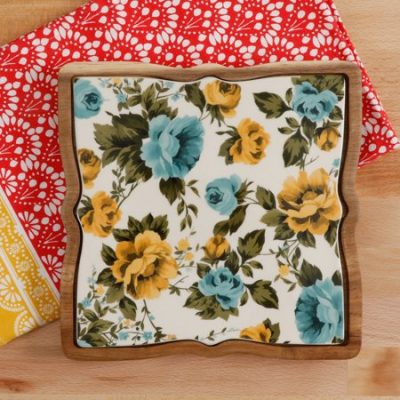 Walmart – The Pioneer Woman Rose Shadow 9-Inch Trivet Only $9.99 (Reg $11.82) + Free Store Pickup