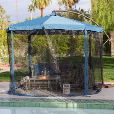 Walmart – Better Homes and Gardens Offset Umbrella with Detachable Net, 11 ft. Only $129.99 (Reg $199.99) + Free 2-Day Shipping