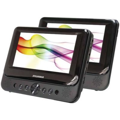 Walmart – Sylvania Sdvd8739 7″ Dual-screen Portable Dvd Player Only $56.00 (Reg $68.96) + Free 2-Day Shipping