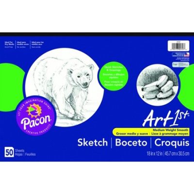 Walmart – Art1st Sketch Pad, Smooth Lightweight Paper, 18” x 12”, 50 Sheets Only $4.47 (Reg $5.52) + Free Store Pickup