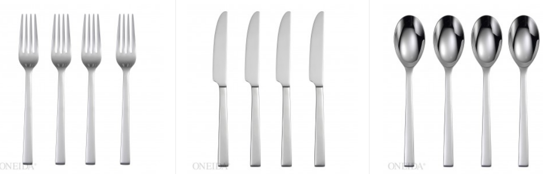 Oneida.com – BOGO FREE Flatware Sale – Fine and Casual Sets of 4 as Low as $6.50 Each