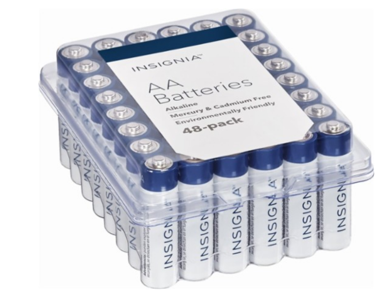 Best Buy – Insignia AA or AAA 48-Count Battery Packs Only $6.29 Shipped!