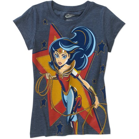 Walamrt – DC Wonder Woman in Star Girls’ Licensed Short Sleeve Crew Neck Graphic T-Shirt Only $2.54-$6.73 (Reg $6.97) + Free Store Pickup