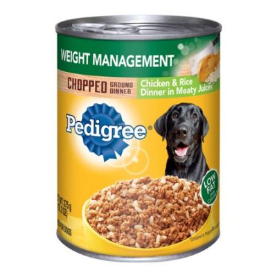 Walmart – Pedigree Chopped Ground Dinner Weight Management Chicken & Rice Canned Dog Food 13.2 Oz Pack of 12 Only $9.99 (Reg $17.76) + Free 2-Day Shipping