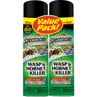 Walmart – Spectracide Wasp and Hornet Killer Spray, Twin Pack, 20-Ounce Only $5.27 (Reg $5.85) + Free Store Pickup