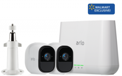 Walmart – Arlo Pro Indoor/Outdoor Security Camera System (VMS4230-100NAS & VMA1000) by Netgear  Only $299.00 (Reg $449.99) + Free 2-Day Shipping