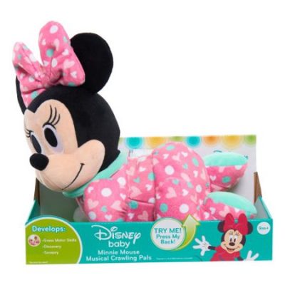 Walmart – Disney Baby Musical Crawling Pals Plush – Minnie Mouse Only $19.97 (Reg $24.99) + Free Store Pickup