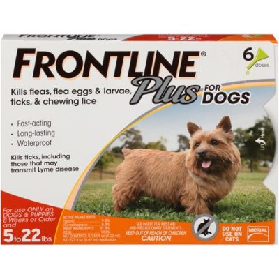 Walmart – FRONTLINE Plus for Dogs Small Dog (5-22 pounds) Flea and Tick Treatment, 6 Doses Only $63.99 (Reg $69.86) + Free 2-Day Shipping