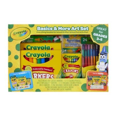 Walmart – Crayola Basics and More Art Set Only $14.27 (Reg $19.99) + Free Store Pickup