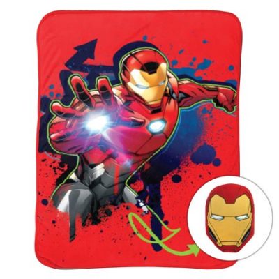 Walmart – Iron Man Noggin Pillow and Blanket Set, Kid’s Bedding Only $9.98 (Reg $14.95) + Free Store Pickup