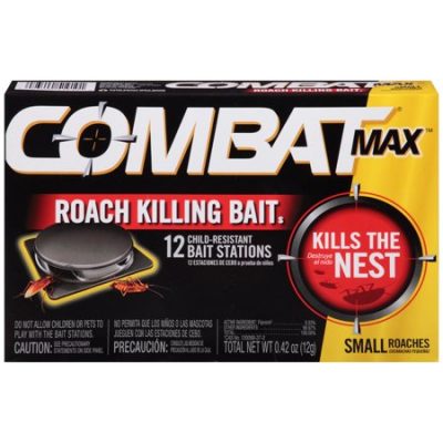 Walmart – Combat Max Roach Killing Bait, Small Roach Bait Station, 12 Count Only $6.11 (Reg $7.52) + Free Store Pickup