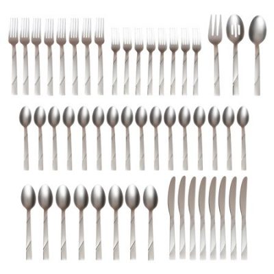 Walmart – Cambridge Silversmiths Tessa Sand 51pc Flatware Set, Service for 8 Only $35.88 (Reg $39.97)+ Free Store Pickup