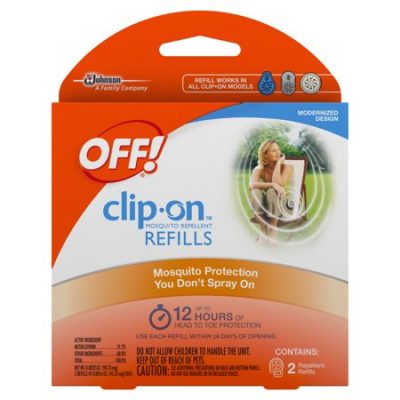 Walmart – OFF! Clip-On Mosquito Repellent Refill, 2 count, 0.0032 Ounces Only $3.34 (Reg $4.84) + Free Store Pickup