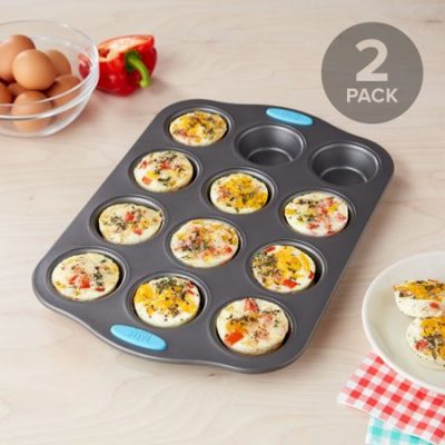 Walmart – Tasty 12 Cup Muffin Pan – Set of 2 Only $9.62 (Reg $13.88) + Free Store Pickup