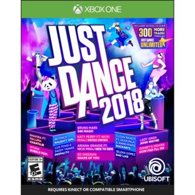 Walmart – Just Dance 2018, Ubisoft, Xbox One, 887256028664 Only $39.82 (Reg $59.88) + Free 2-Day Shipping