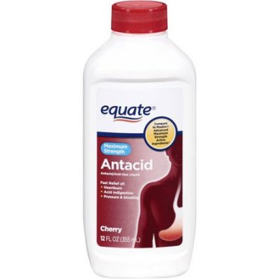 Walmart – Equate Maximum Strength Antacid , 12 Oz Only $3.23 (Reg $4.70) + Free Store Pickup