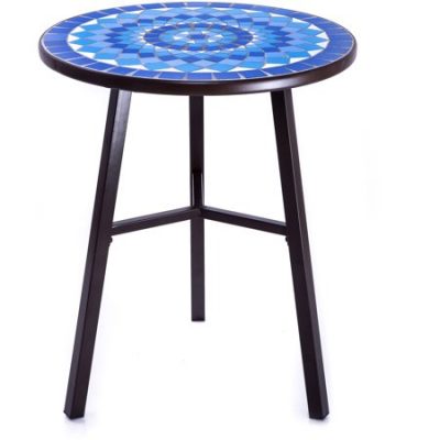 Walmart – Better Homes and Gardens Camrose Farmhouse Blue Mosaic Bistro Table Only $44.00 (Reg $94.00) +Free Shipping