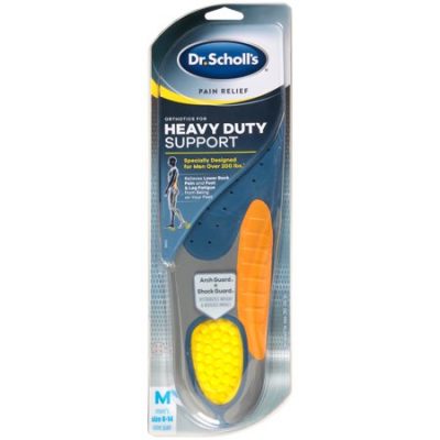 Walmart – Dr. Scholl’s Pain Relief Orthotics for Heavy Duty Support for Men, 1 Pair, Size 8-14 Only $12.97 (Reg $14.54) + Free Store Pickup