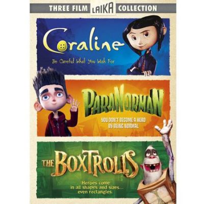 Walmart – Three Film Laika Collection (Coraline / ParaNorman / The Boxtrolls) Only $9.99 (Reg $22.98) + Free Store Pickup