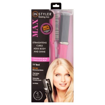 Walmart – InStyler Max 1.25″ Rotating Iron Hair Styler, Pink Only $86.99 (Reg $99.99) + Free 2-Day Shipping