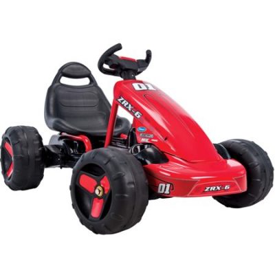 Walmart – Huffy ZRX-6 Battery-Powered 6V Electric 2 in 1 Pedal Go-Kart Ride-On, Red Only $84.00 (Reg $99.00) + Free Shipping