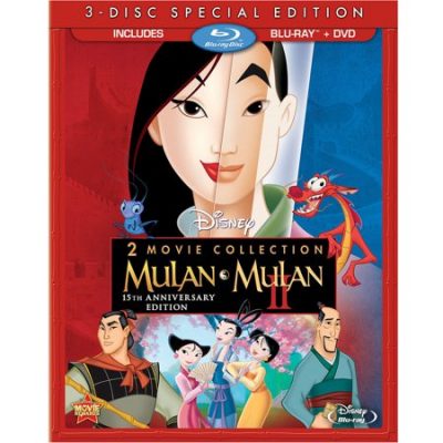 Walmart – Mulan 2 Movie Collection (15th Anniversary Edition) (Blu-ray + DVD) Only $14.12 (Reg $22.63) + Free Store Pickup