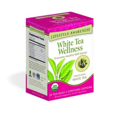 Walmart – Lifestyle Awareness White Tea Wellness Tea, Contains Caffeine, 20 Tea Bags, Pack of 6 Only $16.32 (Reg $19.62) + Free Store Pickup