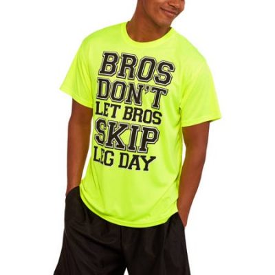 Walmart – Humor Chin Up Men’s Bros Don’t Let Bros Graphic Poly T-shirt Only $2.00 (Reg $11.98) + Free Store Pickup