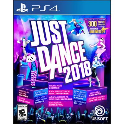 Walmart – Just Dance 2018, Ubisoft, PlayStation 4, 887256028633 Only $31.20 (Reg $59.88) + Free Store Pickup