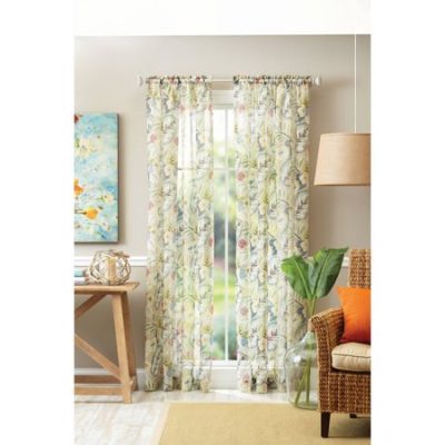 Walmart – Better Homes & Gardens Tropical Sheer Floral Panel Only $9.35 (Reg $11.00) + Free Store Pickup