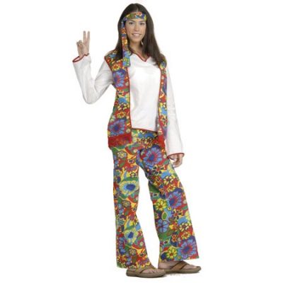 Walmart – Hippie Dippie Woman Adult Halloween Costume Only $18.96 (Reg $22.99) + Free Store Pickup