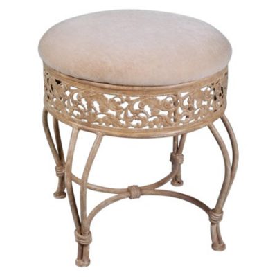 Walmart – Hillsdale Furniture Villa III Vanity Stool, Antique Beige Only $36.53 (Reg $64.00) + Free Shipping