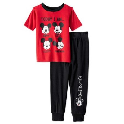 Walmart – Mickey Mouse Baby Toddler Boys’ Short Sleeve Tight Fit Pajamas 2-Piece Set Only $7.00 (Reg $9.97) + Free Store Pickup