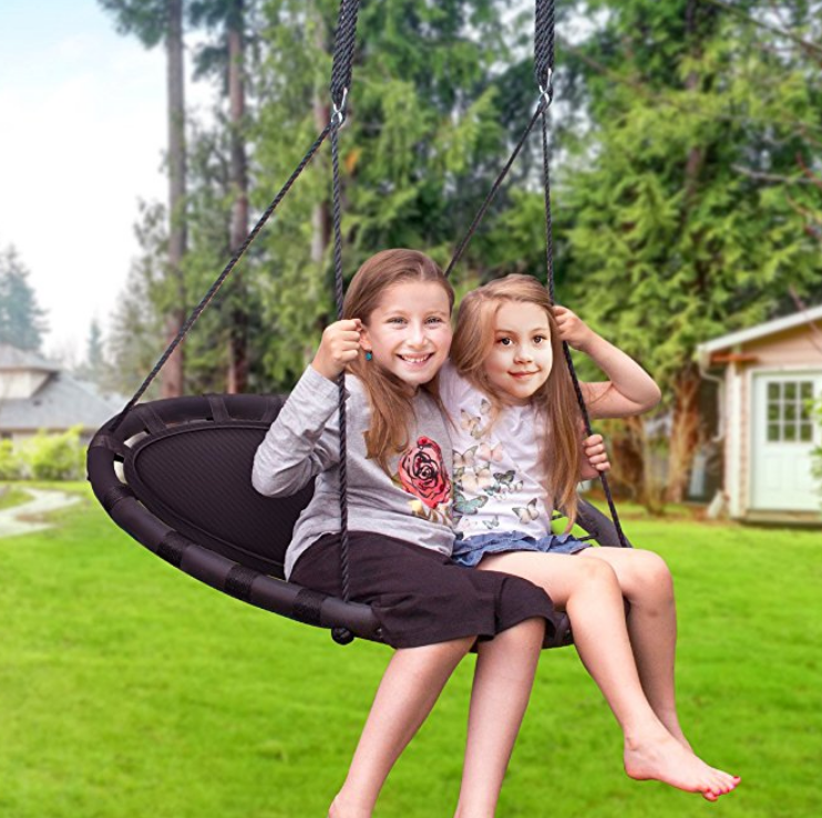 Amazon – Kids Indoor/Outdoor 40′ Round Mat Swing Only $45.00, Reg $71.00