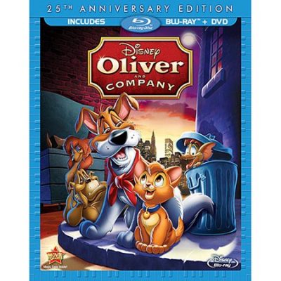 Walmart – Oliver and Company (25th Anniversary Edition) (Blu-ray + DVD) Only $12.59 (Reg $14.83) + Free Store Pickup