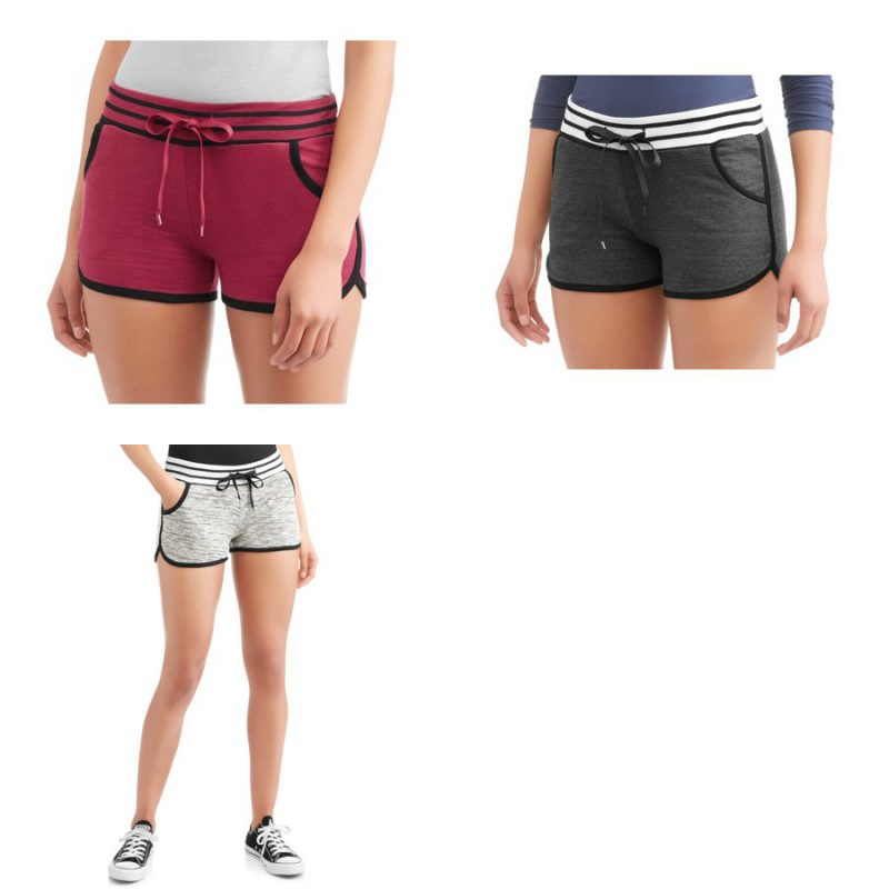 Walmart – Thrill Women’s French Terry Striped Waistband Lounge Short Only $4.00-$6.00 (Reg $9.96) + Free Store Pickup