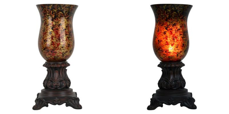 Walmart – Ridge Bronze Uplight with Decroative Glass Shade Only $19.05 (Reg $22.49) + Free Store Pickup