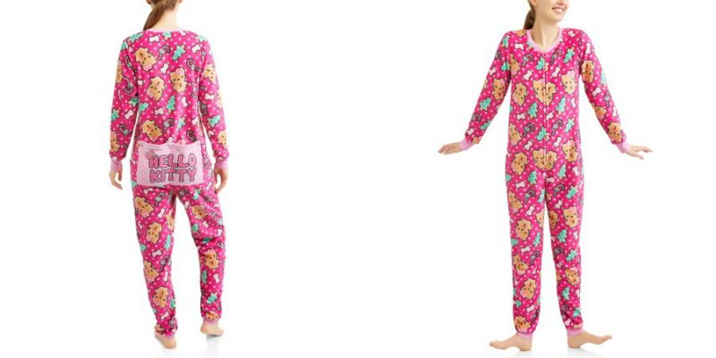 Walmart – Hello Kitty Adult Onesie With Dropseat Only $12.00  (Reg $19.98) + Free Store Pickup