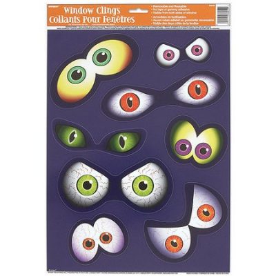 Walmart – Eyeball Halloween Window Cling Sheet Only $1.55 (Reg $1.65) + Free Store Pickup