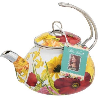 Walmart – The Pioneer Woman Flower Garden Tea Kettle, 2.3 qt Only $19.43 (Reg $25.00) + Free Store Pickup