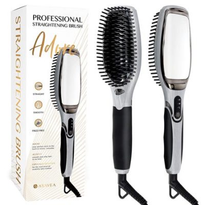 Walmart – AsaVea 7.0 Ceramic Professional Hair Straightening Brush with Mirror Only $58.30 (Reg $75.18) + Free Shipping