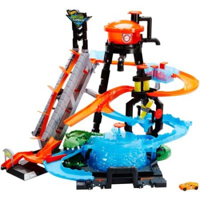 Walmart – Hot Wheels Ultimate Gator Car Wash Play Set with Color Shifters Car Only $58.88 (Reg $69.99) + Free 2-Day Shipping