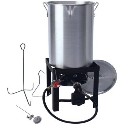 Walmart – 30 qt Turkey Fryer with Spout Only $39.97 (Reg $47.98) + Free 2-Day Shipping